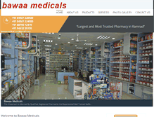 Tablet Screenshot of bawaamedical.com